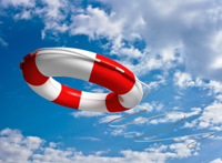 rescue, life belt thrown